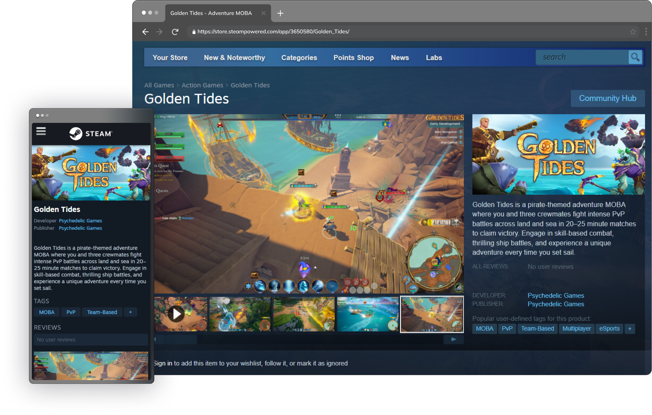 Golden Tides on Steam